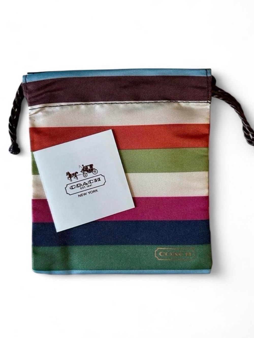 Coach Legacy Drawstring Dust Bag
